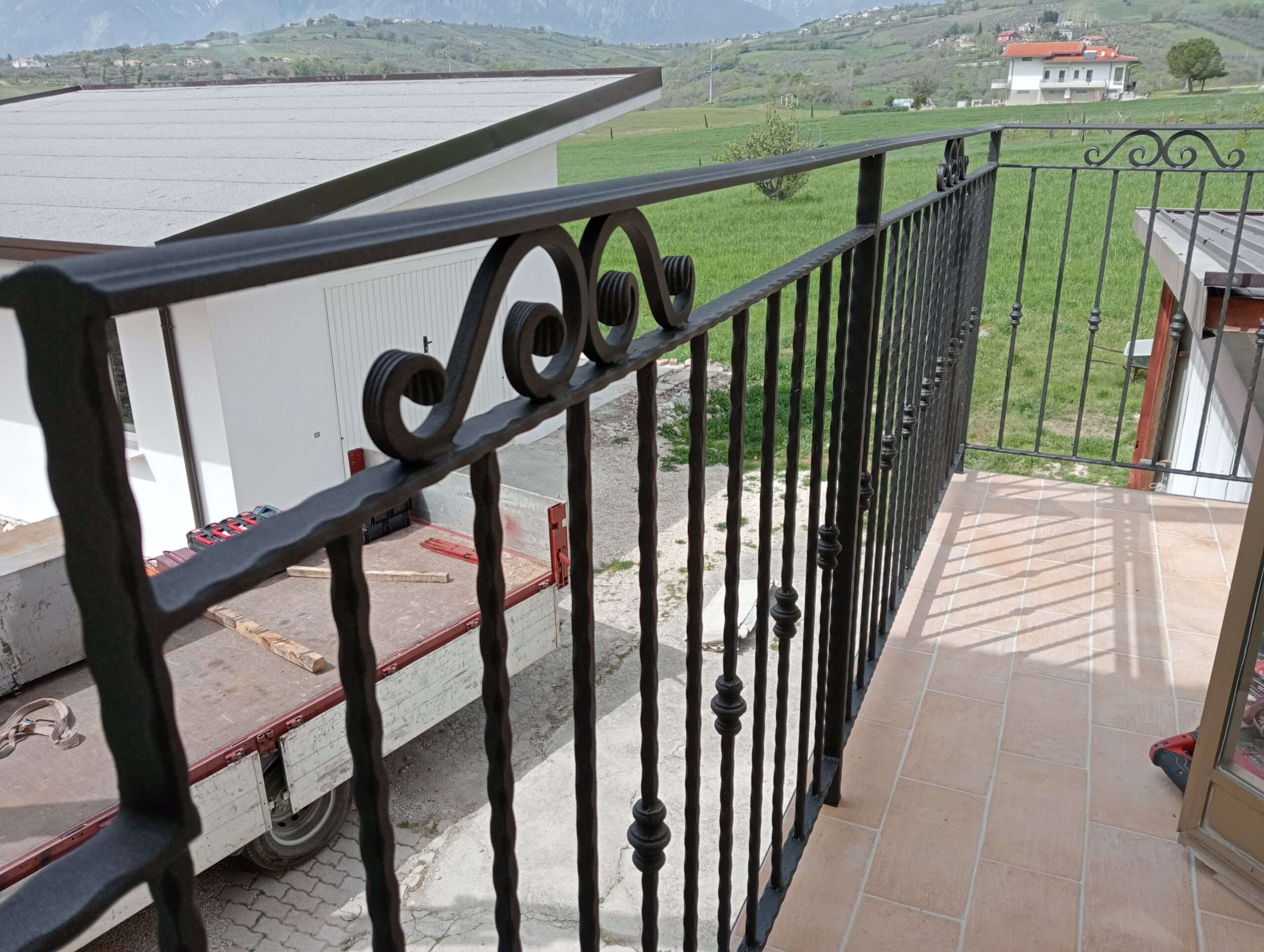 RC-120RE – Ringhiere per balconi.