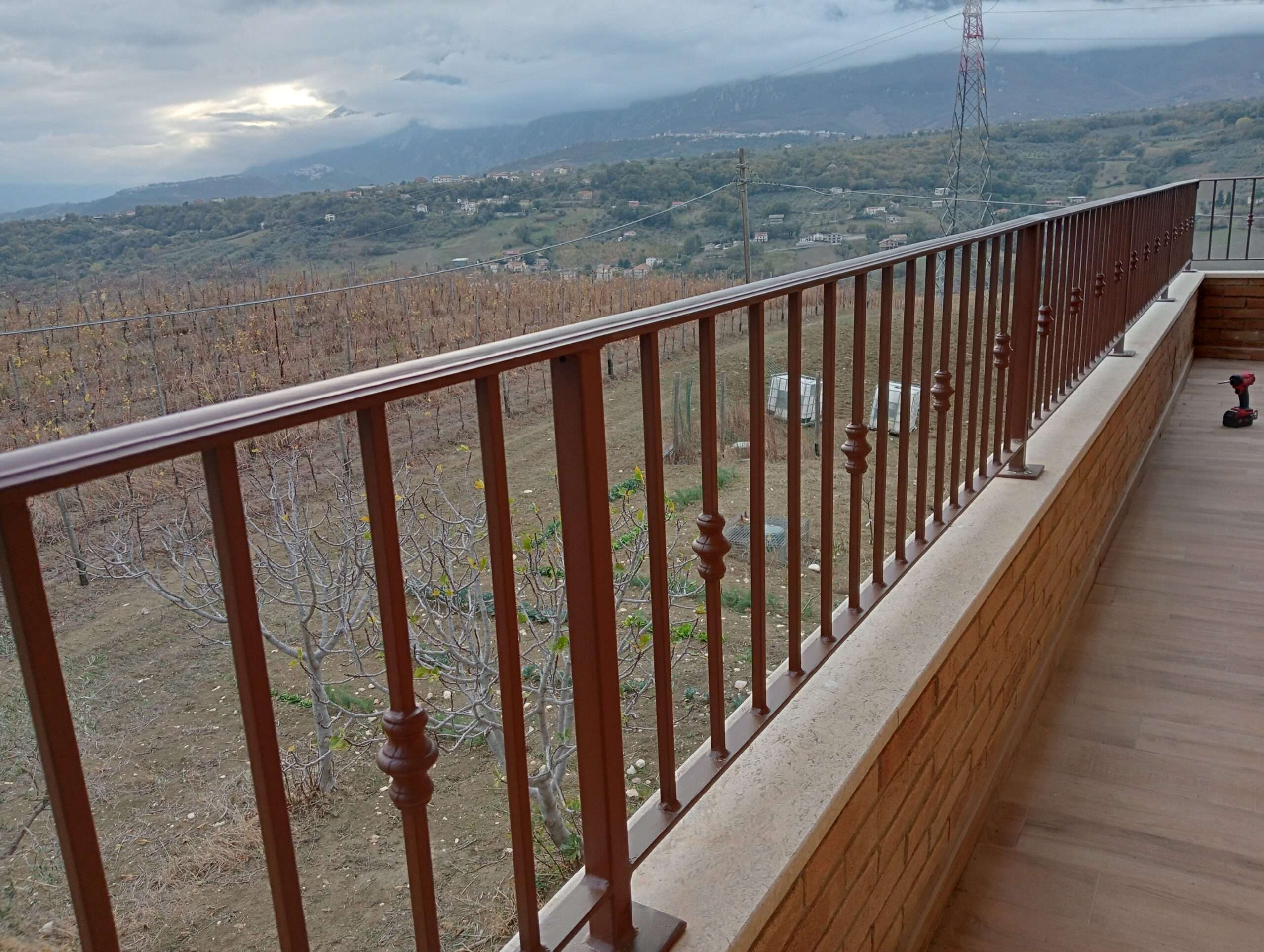 RC-129RE – Ringhiere per balconi.