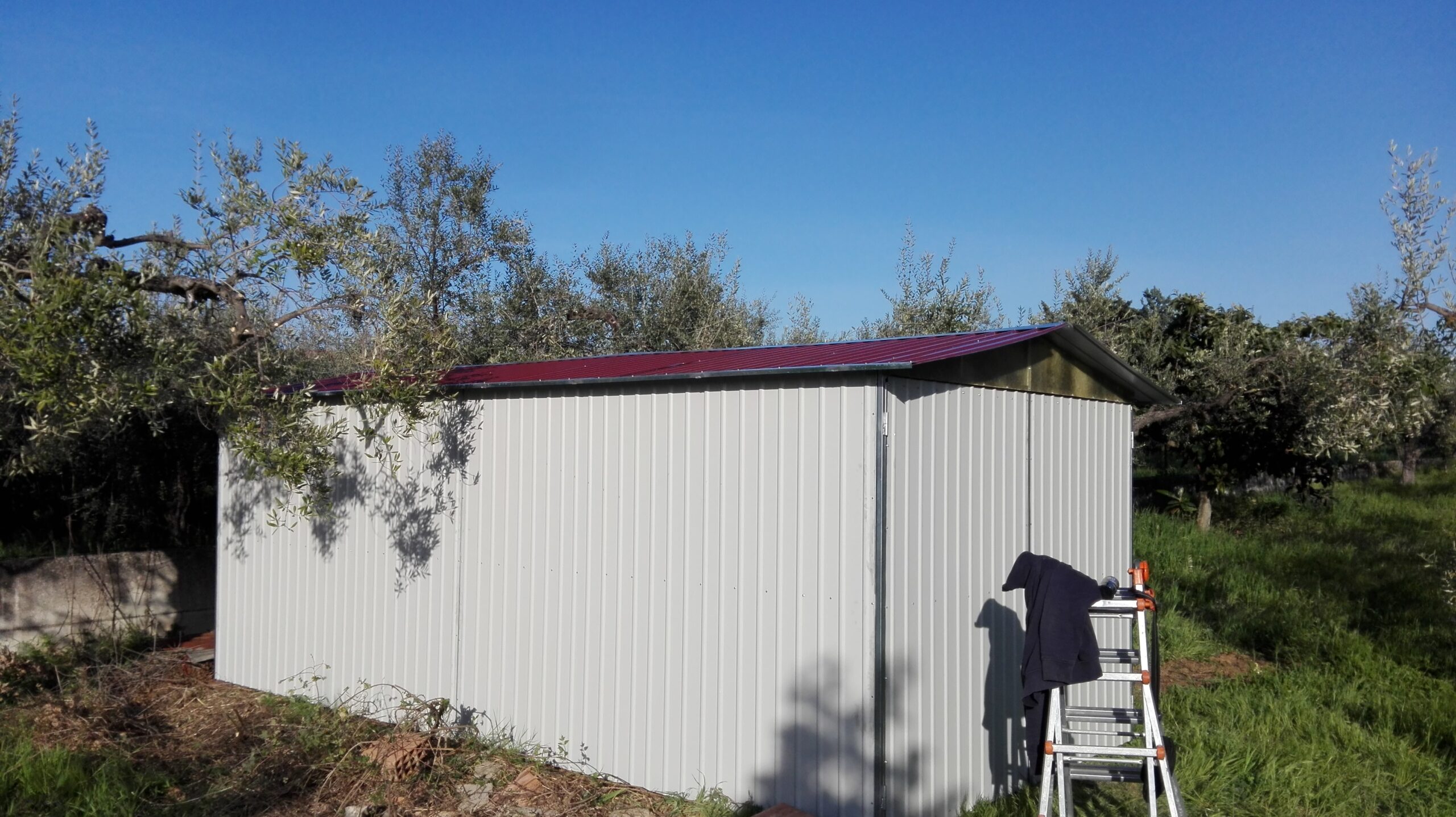 RC-43B – Realizzazione del box con copertura.