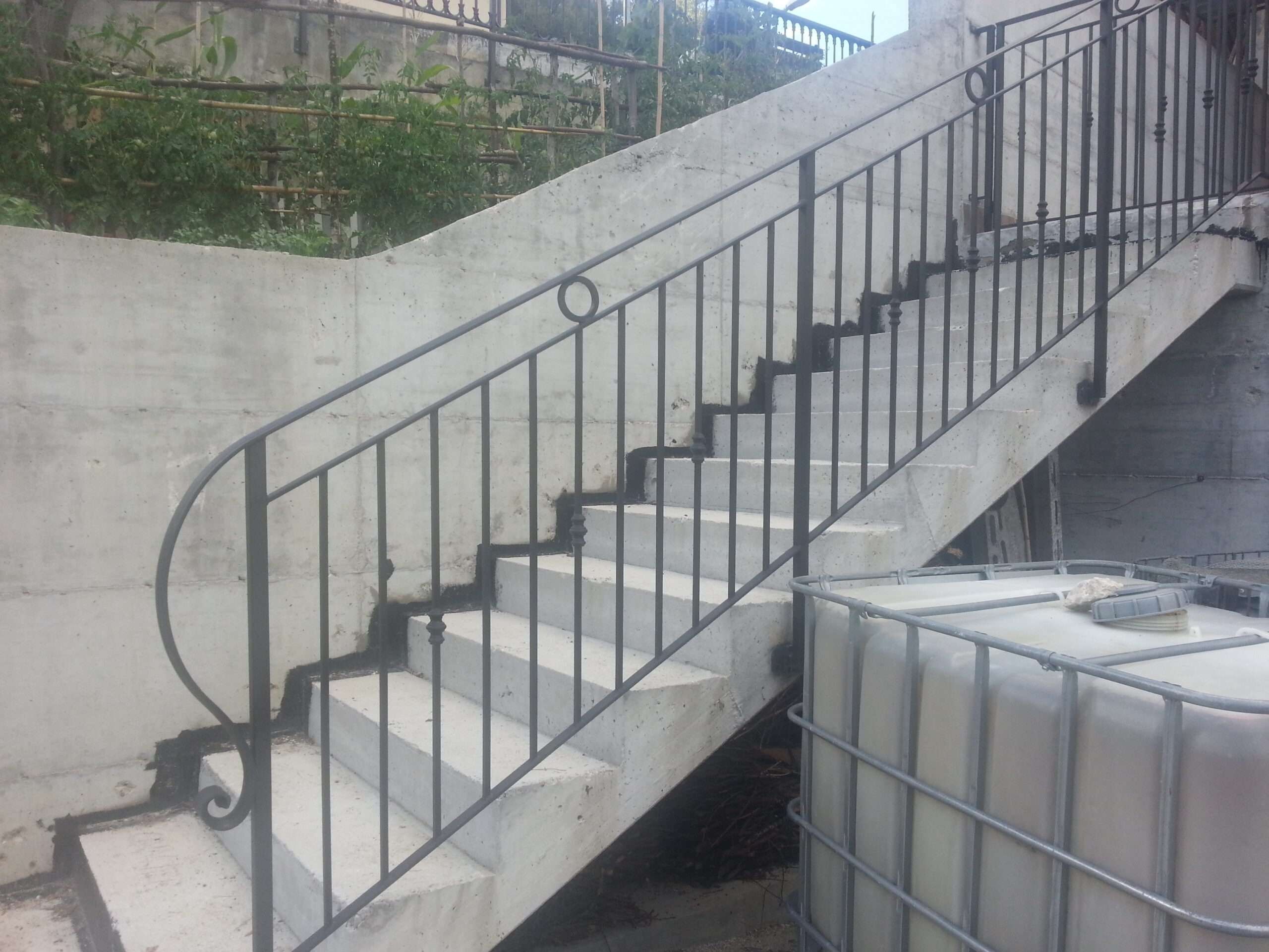 RC-43SE – Ringhiere per scala esterna.