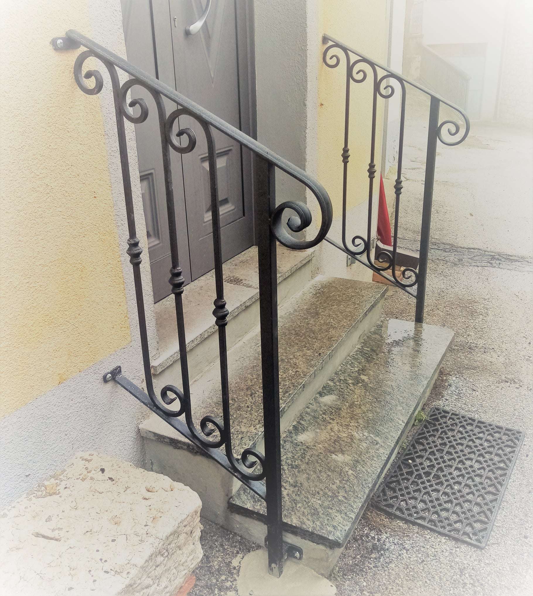 RC-58SE – Ringhiere per scala esterna.