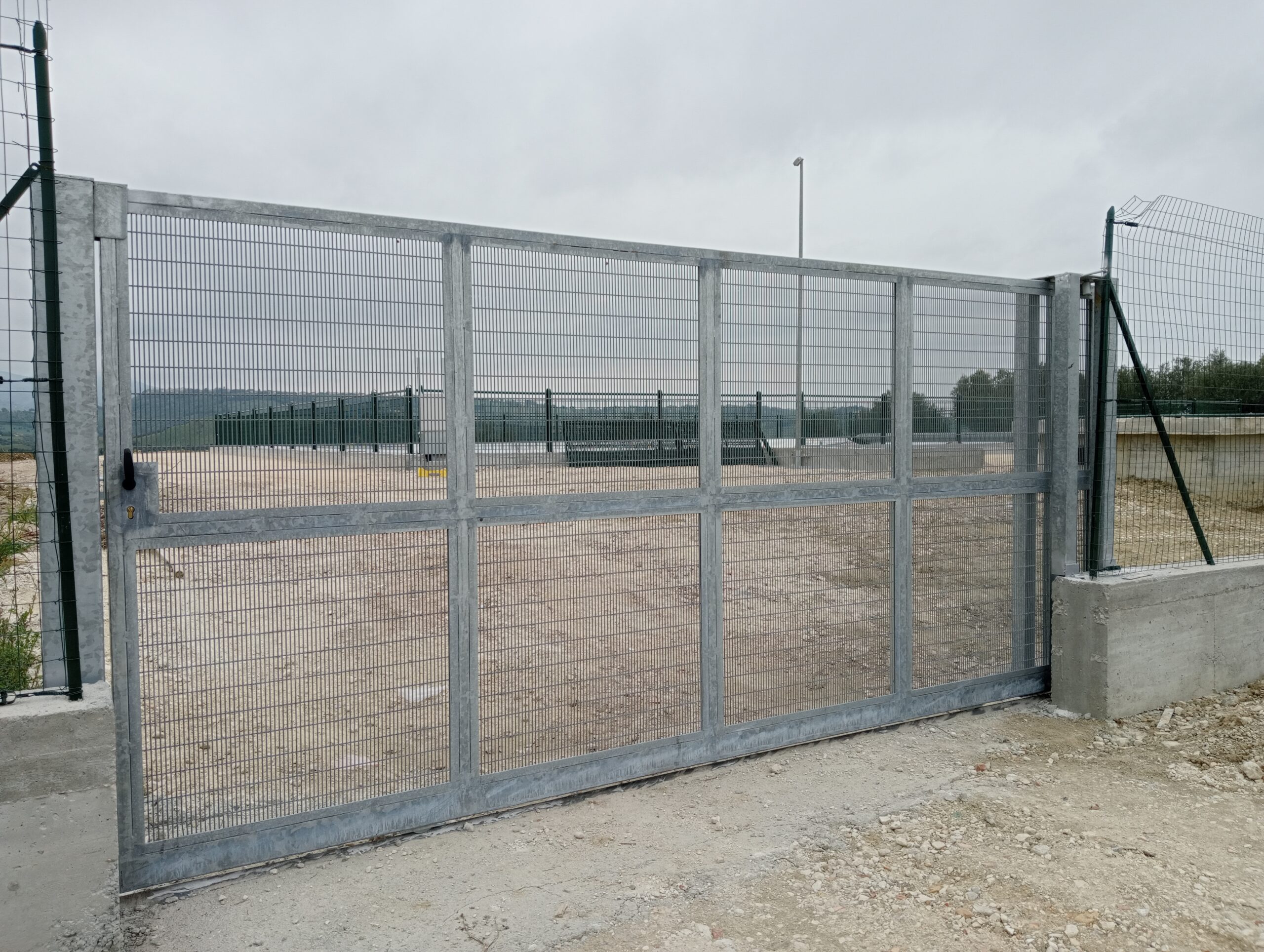 RC-74C – Realizzazione cancello – Impianto irriguo Consorzio Bonifica Sud.